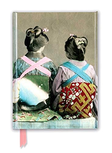 Marissa's Books & Gifts, LLC 9781787550292 Hardcover 8.5" x 6.125" Japanese Dancers Wearing Traditional Kimonos (Foiled Journal)