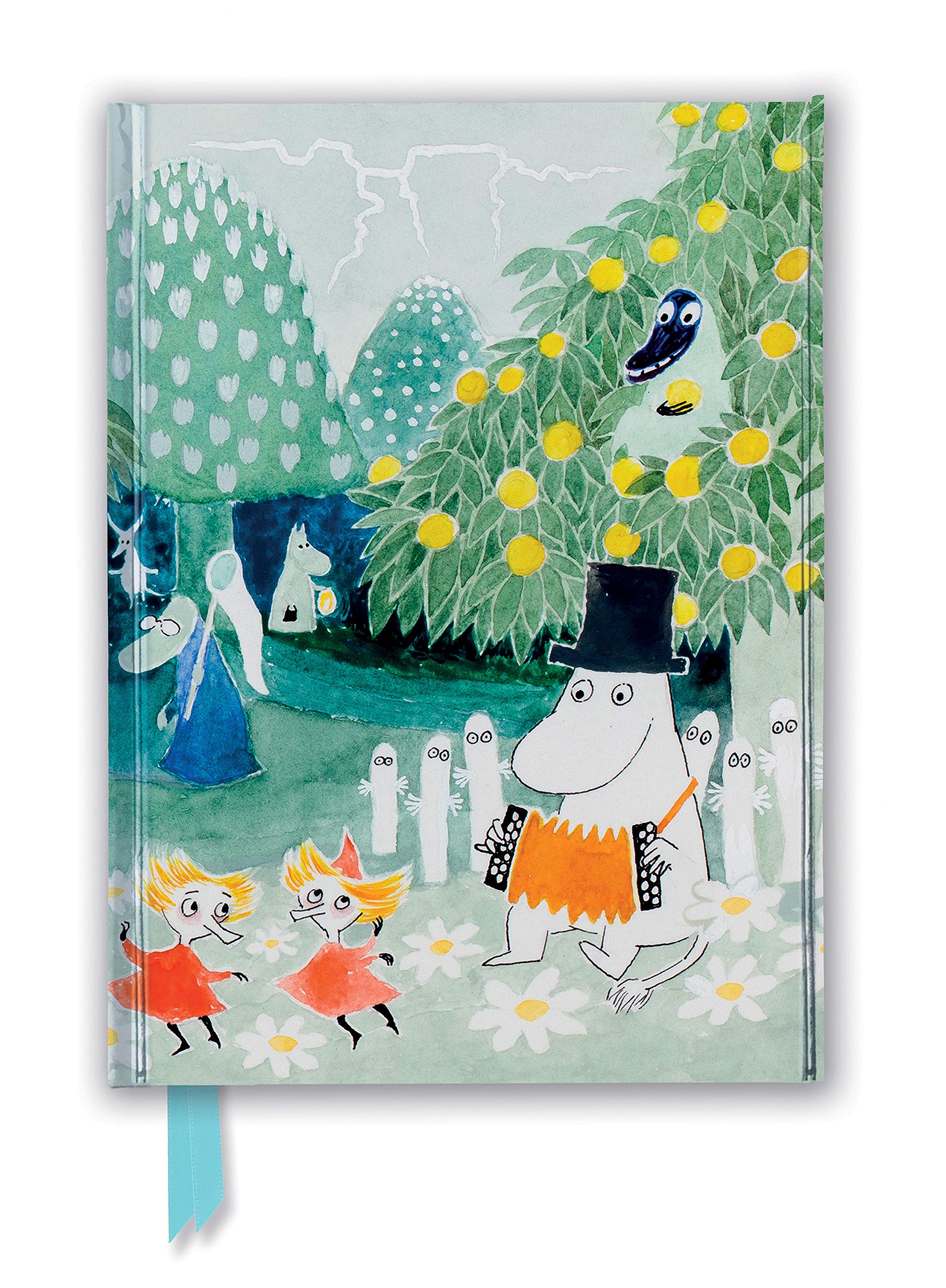 Marissa's Books & Gifts, LLC 9781787555587 Hardcover 8.5" x 6.125" Moomin: Cover of Finn Family Moomintroll (Foiled Journal)