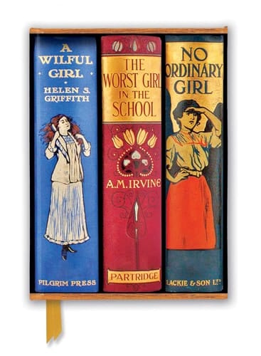 Marissa's Books & Gifts, LLC 9781787557994 Lined Journal Bodleian Libraries: Book Spines Great Girls (Foiled Journal)