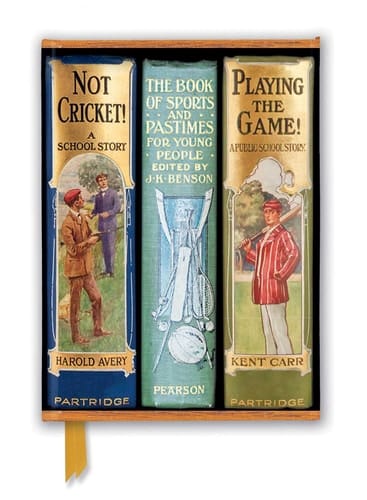 Marissa's Books & Gifts, LLC 9781787558007 Lined Journal Bodleian Libraries: Book Spines Boys Sports (Foiled Journal)