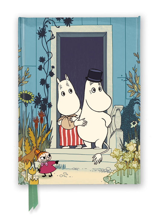 Marissa's Books & Gifts, LLC 9781787558113 Hardcover 8.5" x 6.125" Moomins on the Riviera (Foiled Journal)