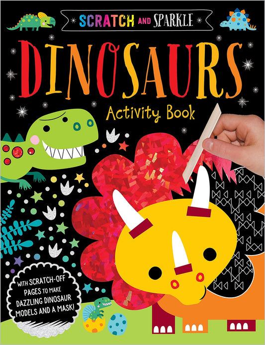 Marissa's Books & Gifts, LLC 9781788436755 Scratch and Sparkle Dinosaurs