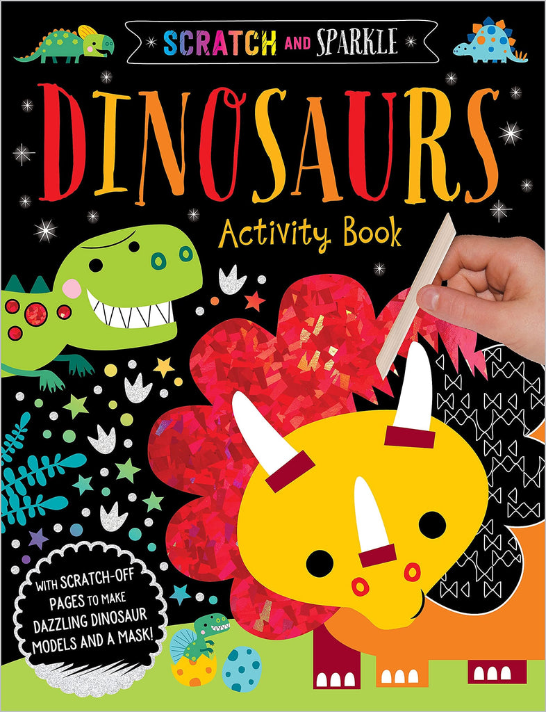 Marissa's Books & Gifts, LLC 9781788436755 Scratch and Sparkle Dinosaurs