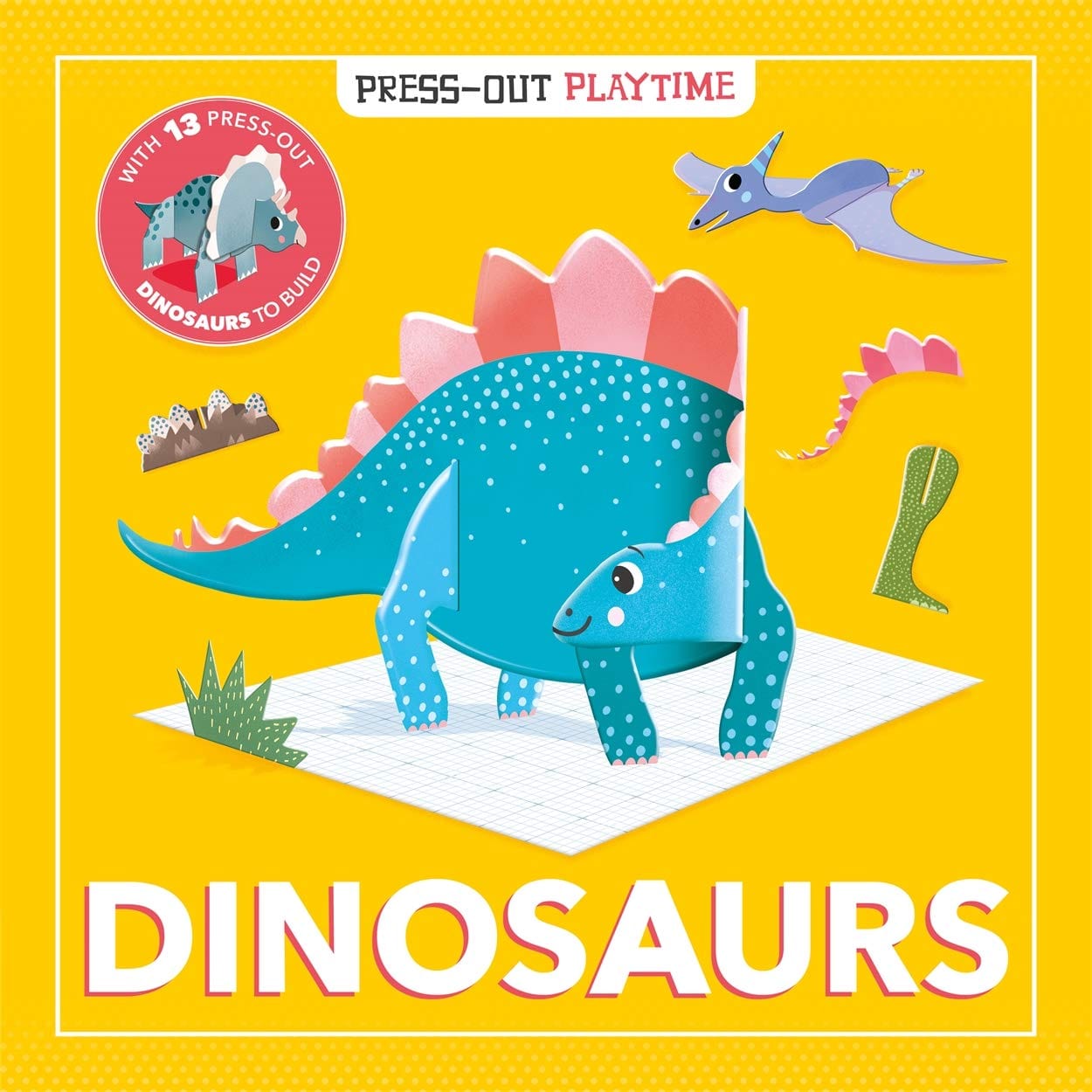 Marissa's Books & Gifts, LLC 9781789054361 Dinosaurs: Press-Out Playtime