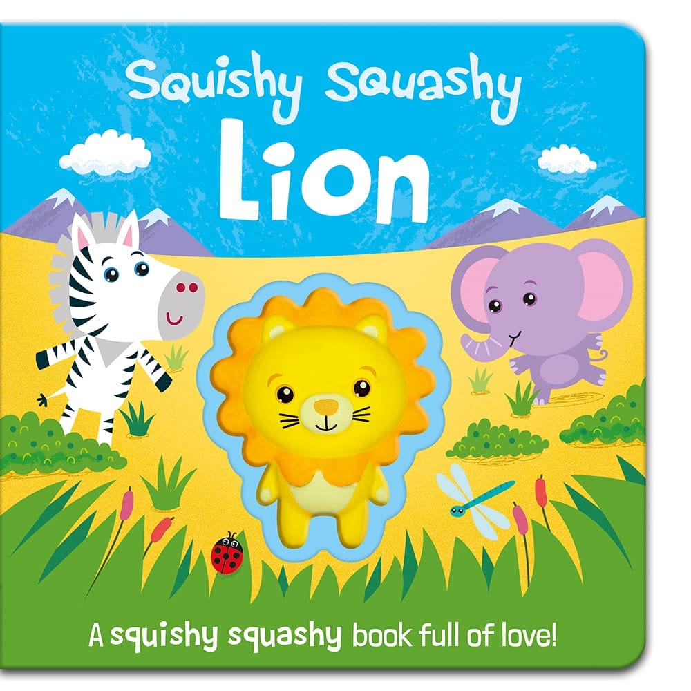 Marissa's Books & Gifts, LLC 9781789581461 Board Book Squishy Squashy Lion: Squishy Squashy Books