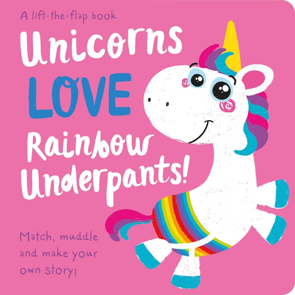 Marissa's Books & Gifts, LLC 9781789582376 Board Book Unicorns LOVE Rainbow Underpants!