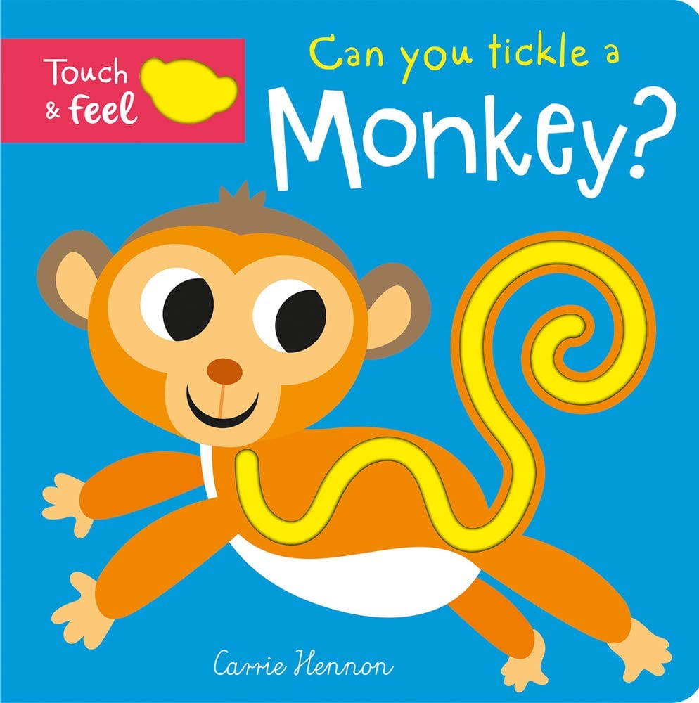 Marissa's Books & Gifts, LLC 9781789588491 Can You Tickle a Monkey?: Touch Feel & Tickle!