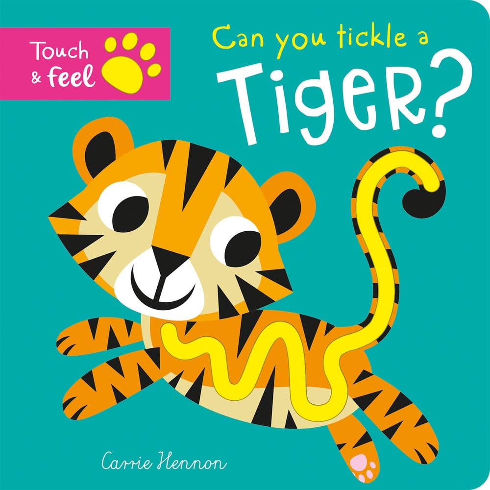 Marissa's Books & Gifts, LLC 9781789588514 Board Book Can You Tickle a Tiger?: Touch Feel & Tickle!