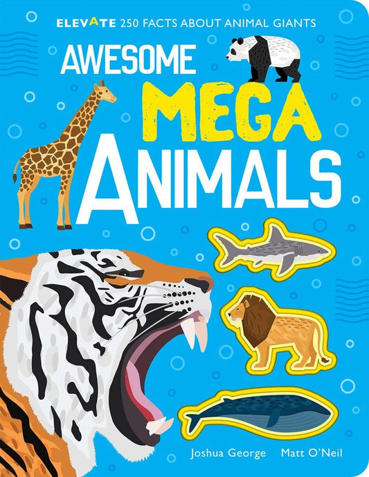 Marissa's Books & Gifts, LLC 9781789588866 Hardcover Awesome Mega Animals