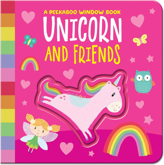 Marissa's Books & Gifts, LLC 9781801050708 Unicorn & Friends: Peekaboo Window Books