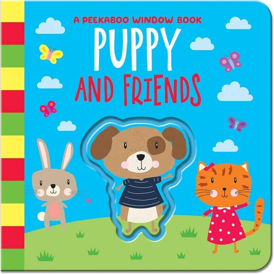 Marissa's Books & Gifts, LLC 9781801051194 Board Books Puppy and Friends: Peekaboo Window Books