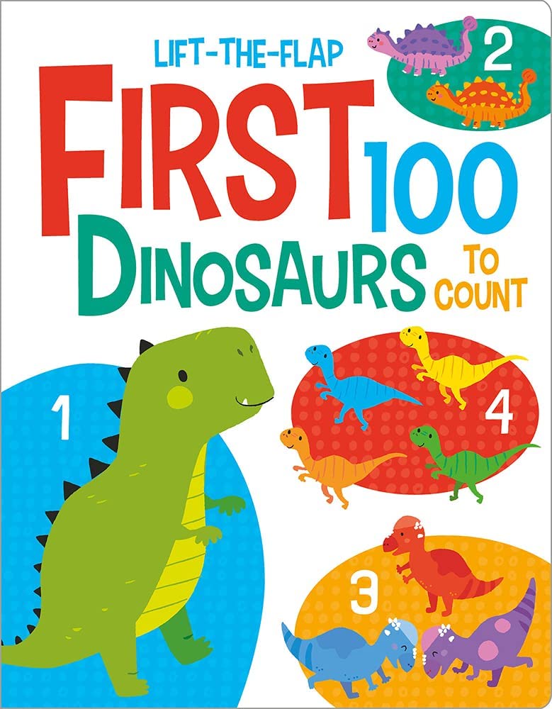 Marissa's Books & Gifts, LLC 9781801052603 Board Book First 100 Dinosaurs (First 100 Lift-the-Flaps)