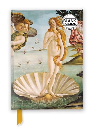 Marissa's Books & Gifts, LLC 9781804177143 Blank Inside Journal Sandro Botticelli: The Birth of Venus (Foiled Blank Journal)