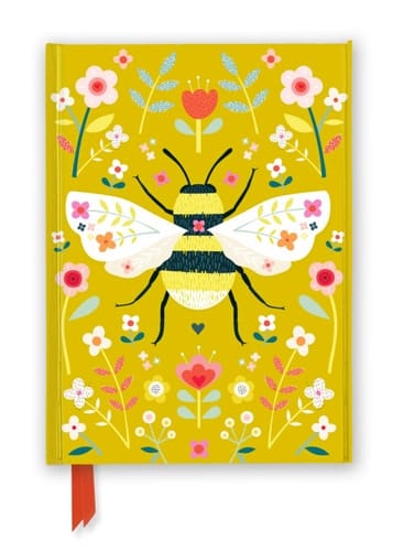 Marissa's Books & Gifts, LLC 9781835621813 Lined Journal Bee Brown: Wildflower Bee (Foiled Journal)