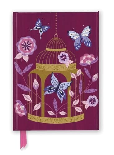 Marissa's Books & Gifts, LLC 9781835621837 Lined Journal Jenny Zemanek: Freedom Flight Butterflies (Foiled Journal) (Flame Tree Notebooks)