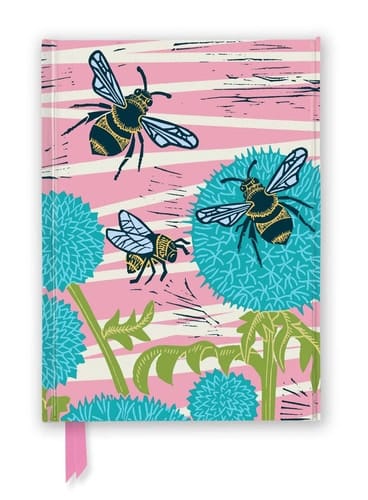 Marissa's Books & Gifts, LLC 9781835622049 Lined Journal Kate Heiss: Busy Pollinators (Foiled Journal)