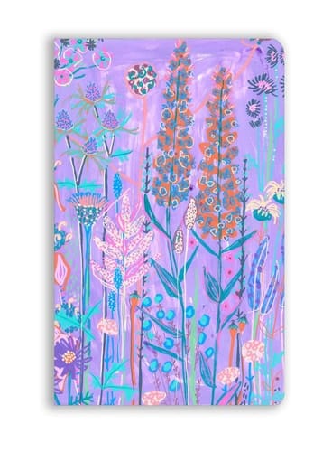 Marissa's Books & Gifts, LLC 9781835622155 Soft Touch Notebook Lucy Innes Williams: Purple Garden House (Flame Tree Soft Touch Journals)