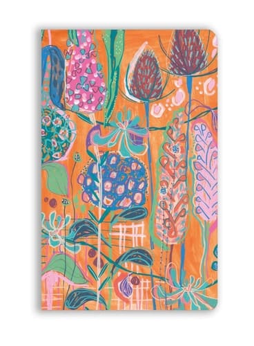 Marissa's Books & Gifts, LLC 9781835622186 Soft Touch Notebook Lucy Innes Williams: Orange Hydrangeas (Flame Tree Soft Touch Journals)