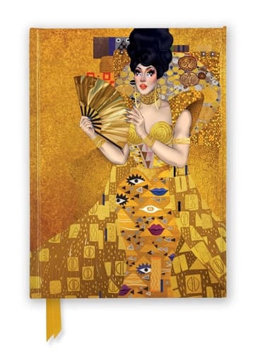 Marissa's Books & Gifts, LLC 9781835622315 Lined Journal Art of Drag: Portrait of a Golden Queen (Foiled Journal)