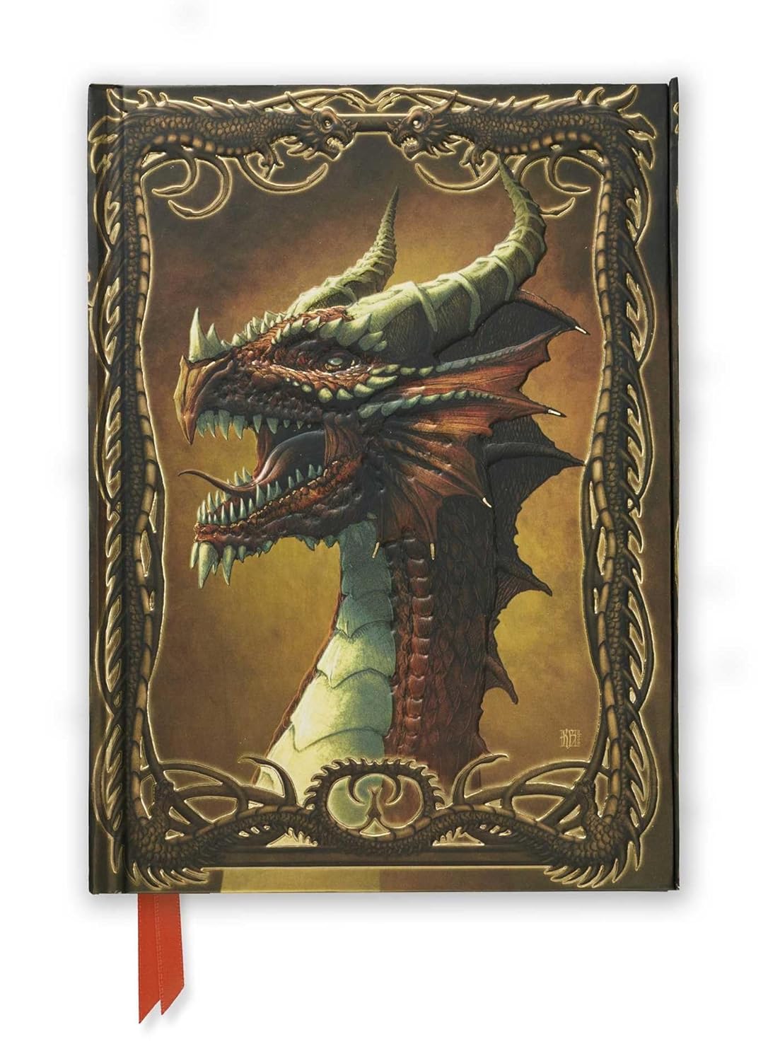 Marissa's Books & Gifts, LLC 9781835626382 Lined Journal Kerem Beyit: Red Dragon (Foiled Journal)