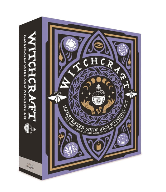 Marissa's Books & Gifts 9781837956036 Kit with Guidebook Witchcraft: Illustrated Guide and Witching Kit