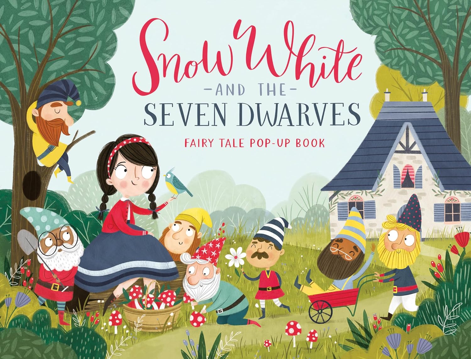 Marissa's Books & Gifts, LLC 9781839232275 Hardcover Snow White and the Seven Dwarves Fairy Tale Pop-Up Book