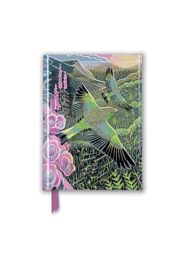 Marissa's Books & Gifts, LLC 9781839642968 Lined Pocket Journal Annie Soudain: Foxgloves & Finches (Foiled Pocket Journal)
