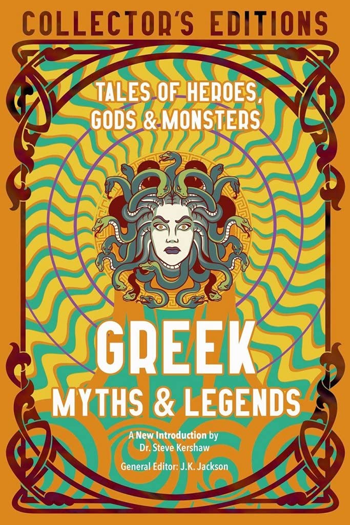 Marissa's Books & Gifts, LLC 9781839648878 Greek Myths & Legends: Tales of Heroes, Gods & Monsters (Flame Tree Collector's Editions)