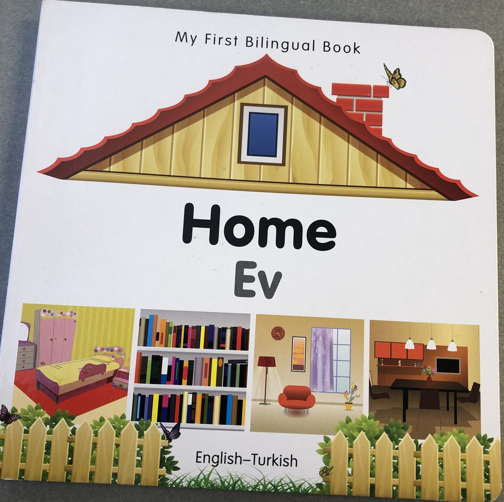 Marissa's Books & Gifts, LLC 9781840596533 My First Bilingual Book: Home (English–Turkish)