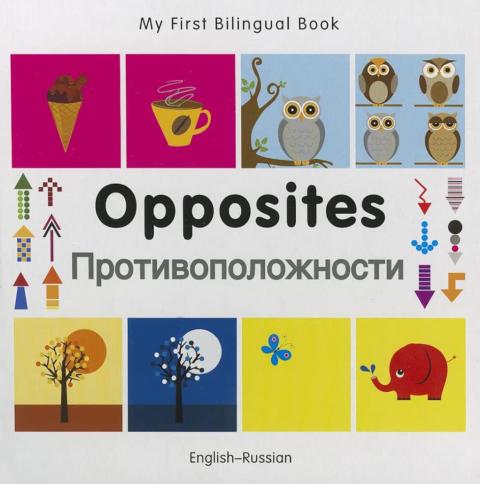 Marissa's Books & Gifts, LLC 9781840597424 My First Bilingual Book–Opposites (English–Russian)