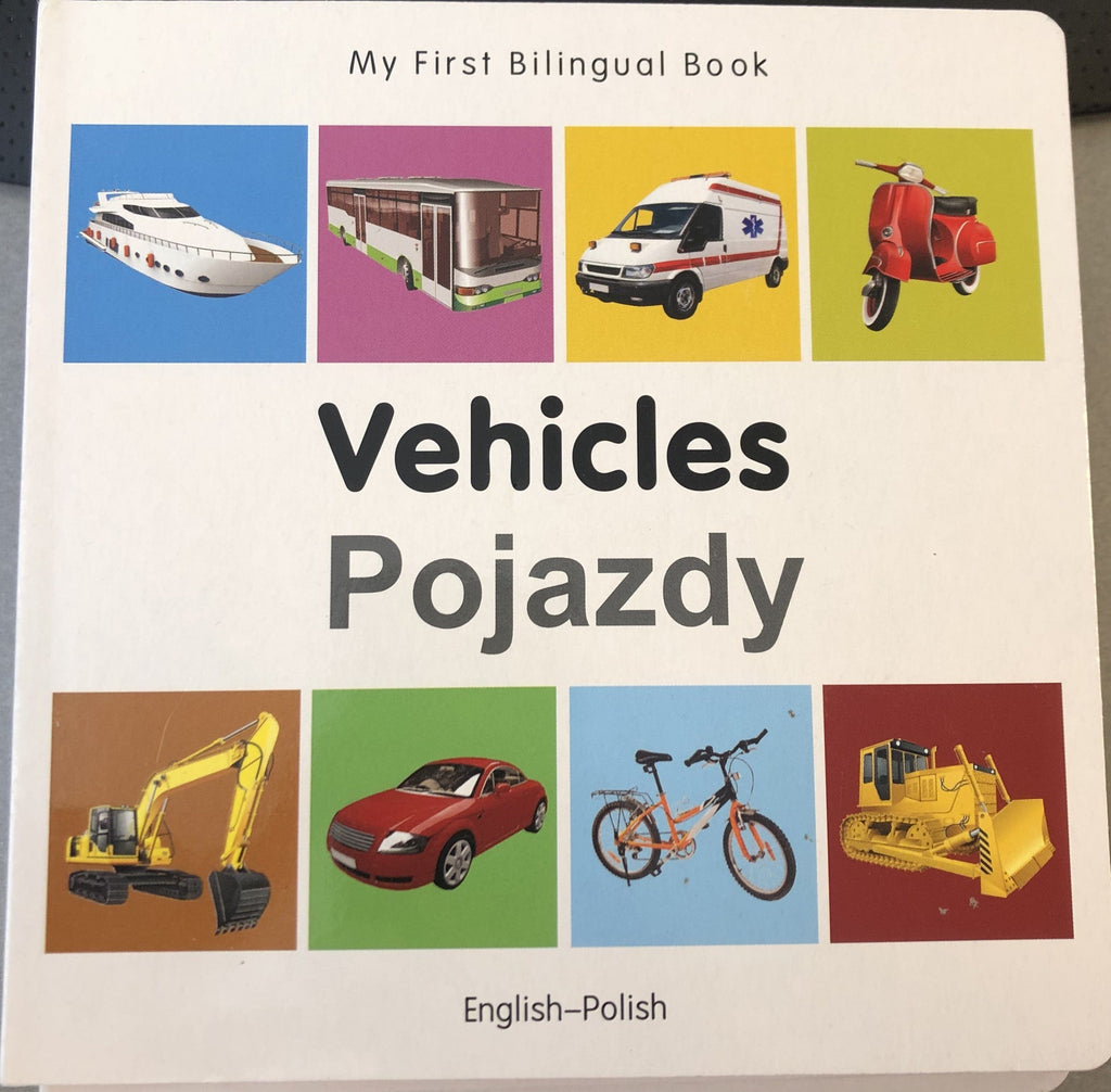 Marissa's Books & Gifts, LLC 9781840599305 My First Bilingual Book–Vehicles (English–Polish)