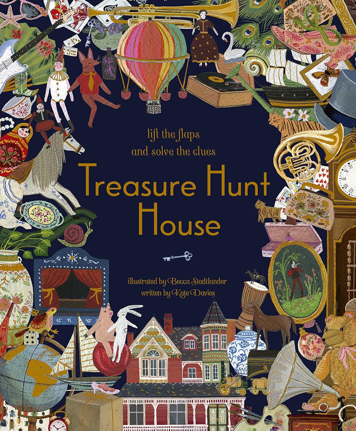 Marissa's Books & Gifts, LLC 9781847809582 Treasure Hunt House: Lift the Flaps and Solve the Clues...