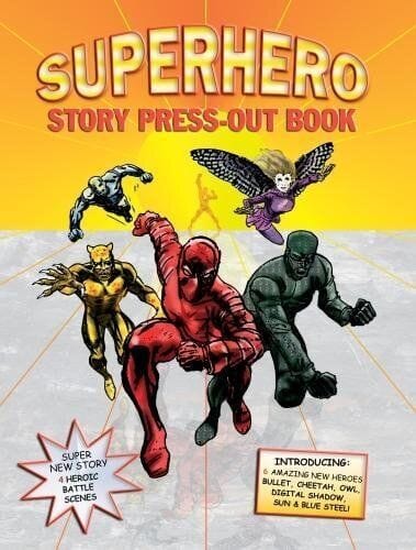 Marissa's Books & Gifts, LLC 9781847862006 Superhero Story Press-Out Book