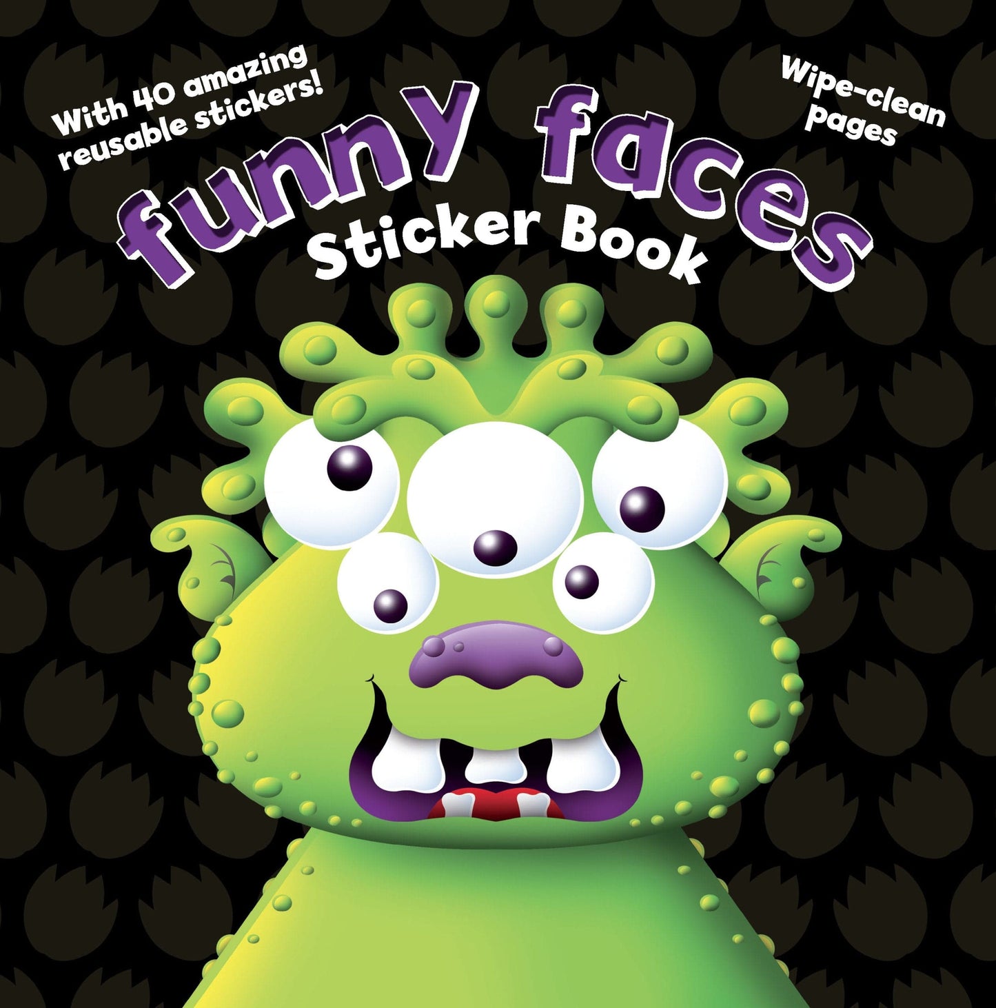 Marissa's Books & Gifts, LLC 9781848051829 Monsters Funny Faces Sticker Book