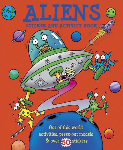 Marissa's Books & Gifts, LLC 9781848171534 Aliens: Stickers and Activity Book