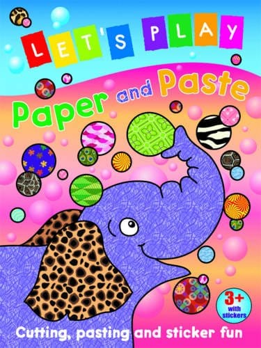 Marissa's Books & Gifts, LLC 9781849583145 Let's Play Paper and Paste: Elephant: Cutting, Pasting and Sticker Fun