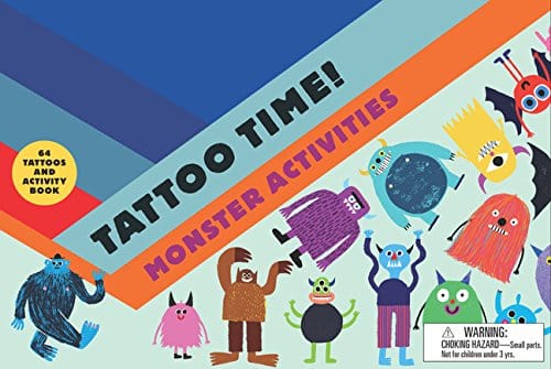 Marissa's Books & Gifts, LLC 9781856699938 Tattoo Time! Monster Activities