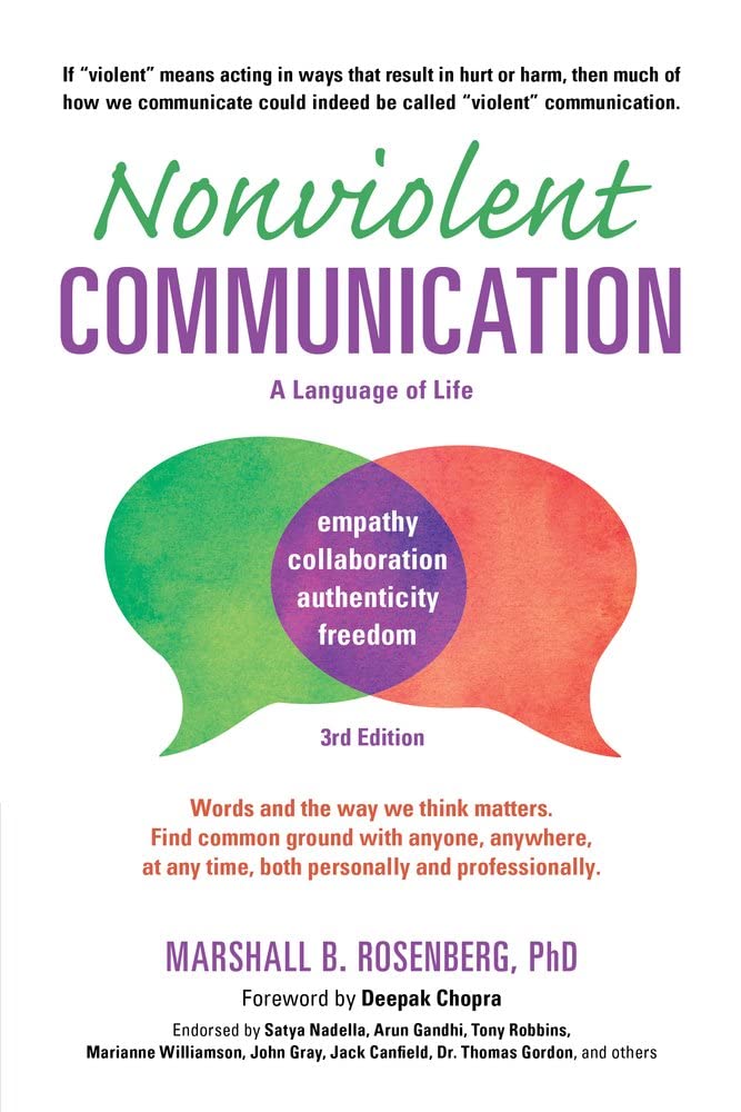 Marissa's Books & Gifts, LLC 9781892005281 Nonviolent Communication: A Language of Life: Life-Changing Tools for Healthy Relationships (Nonviolent Communication Guides)