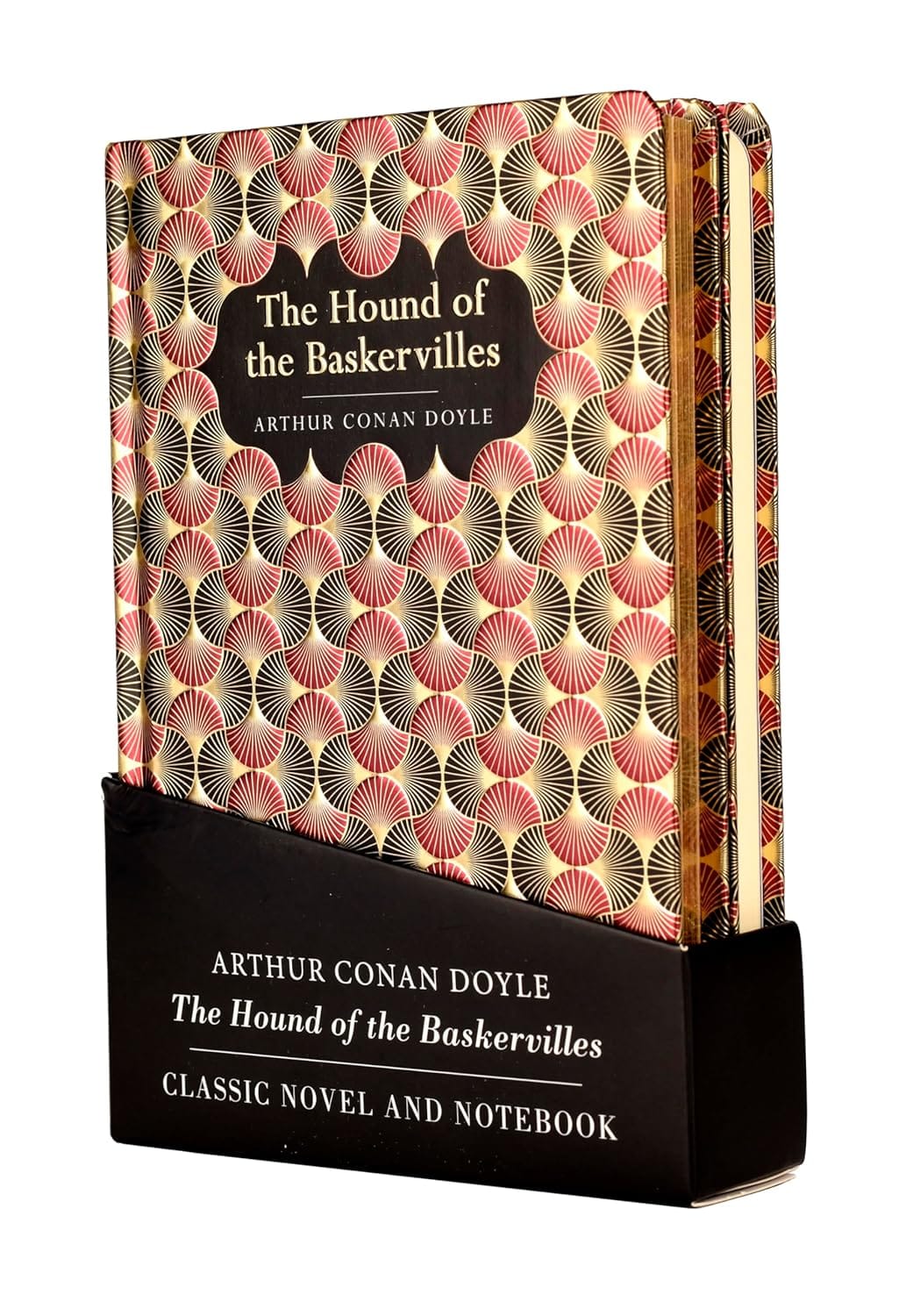 Marissa's Books & Gifts 9781912714841 Hardcover Gift Set The Hound of the Baskervilles Gift Pack - Lined Notebook & Novel (Chiltern Classics)