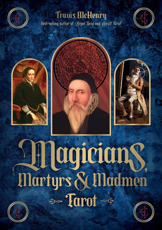 Marissa's Books & Gifts 9781922785848 Tarot Deck & Guidebook Magicians, Martyrs, and Madmen Tarot