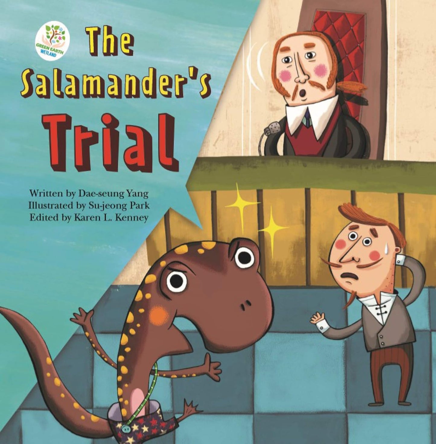 Marissa's Books & Gifts, LLC 9781925235616 Hardcover The Salamander's Trial: Wetland (Green Earth Tales)