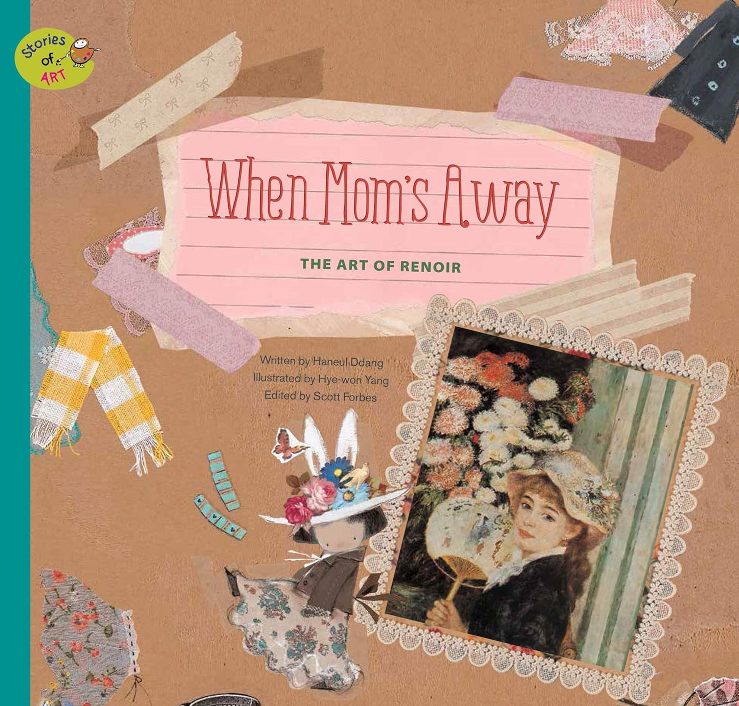 Marissa's Books & Gifts, LLC 9781925249132 Hardcover When Mom's Away: The Art of Renoir (Stories of Art)