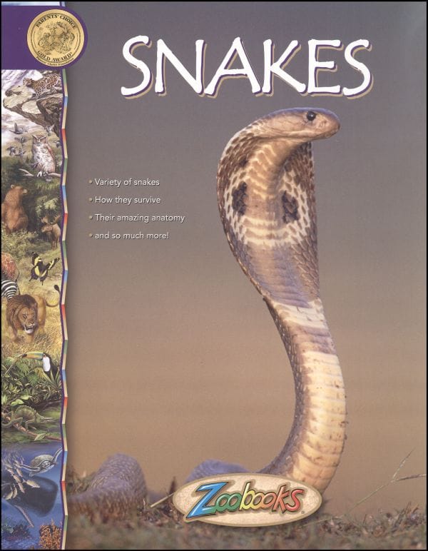 Marissa's Books & Gifts, LLC 9781932396911 Hardcover Slither Into The Untamed Realm of Snakes (Zoobooks)