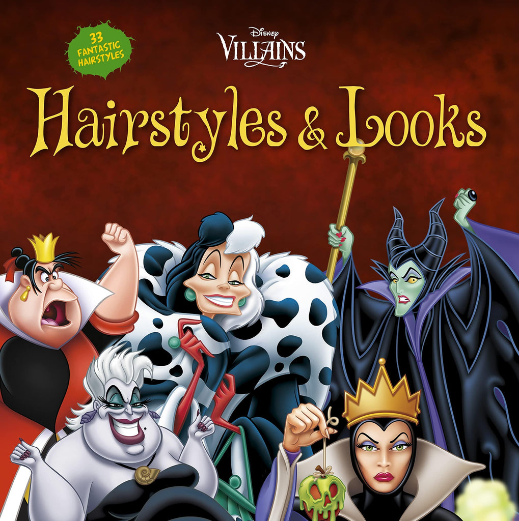 Marissa's Books & Gifts, LLC 9781940787213 Disney Villains Hairstyles and Looks