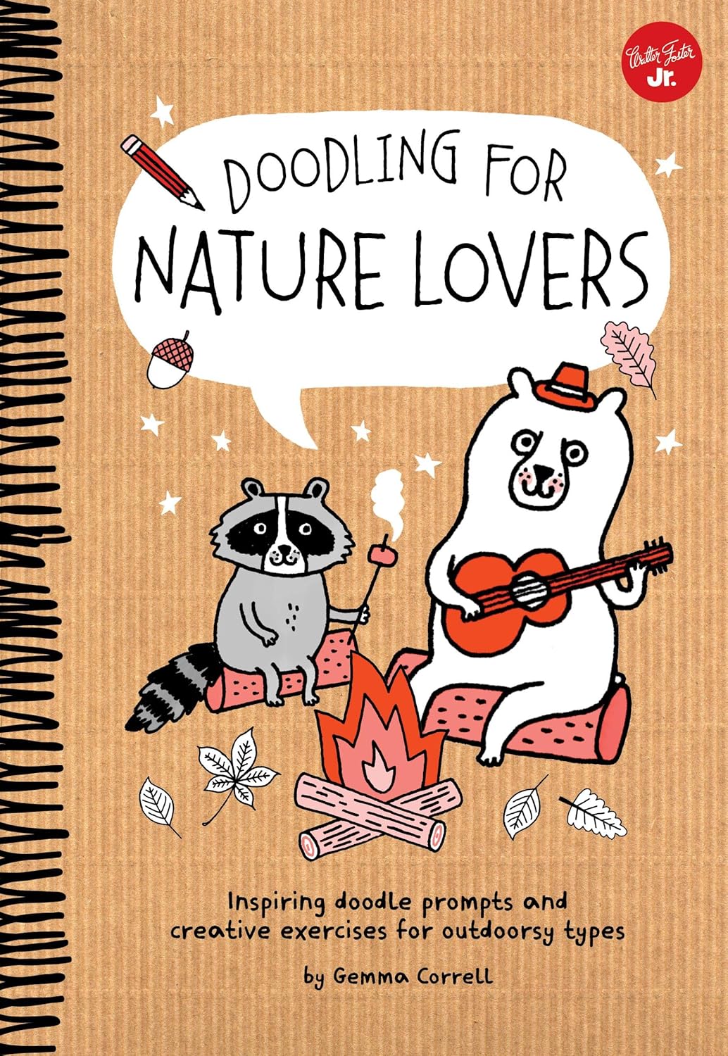 Marissa's Books & Gifts, LLC 9781942875093 Hardcover Doodling for Nature Lovers