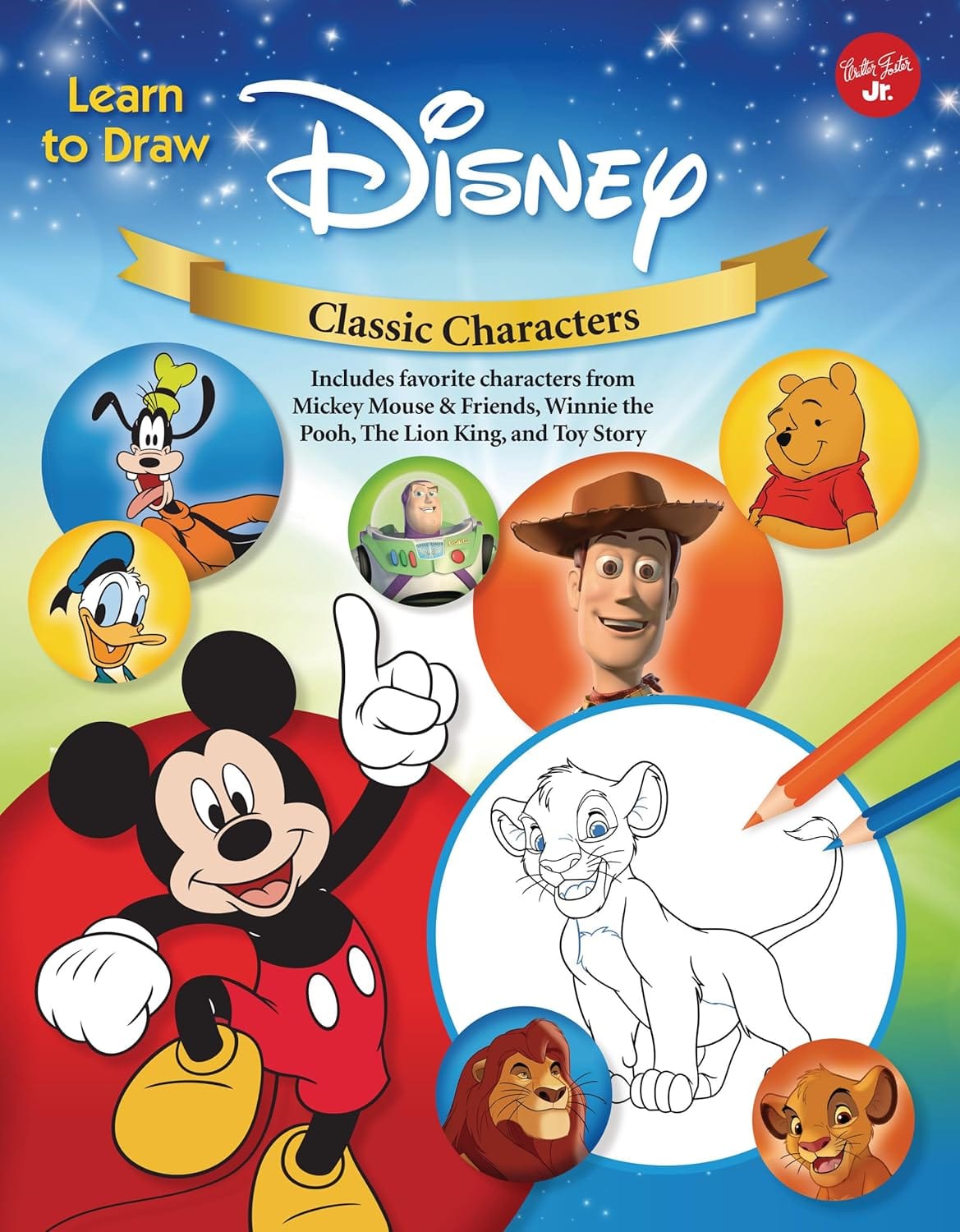 Marissa's Books & Gifts, LLC 9781942875871 Hardcover Learn to Draw Disney Classic Characters