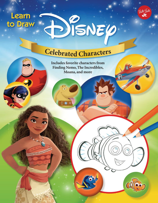 Marissa's Books & Gifts, LLC 9781942875888 Hardcover Learn to Draw Disney Celebrated Characters