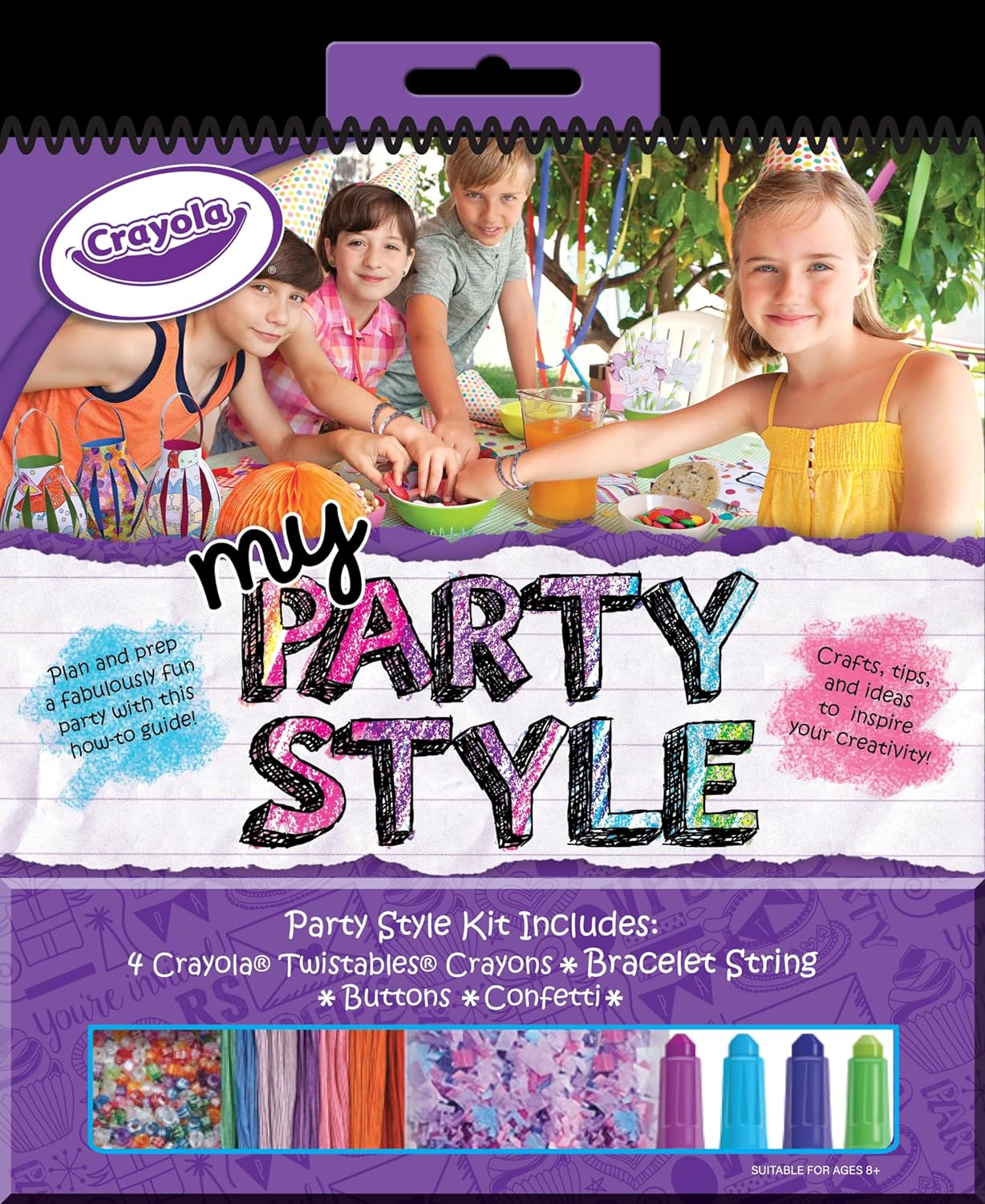 Marissa's Books & Gifts, LLC 9781944991258 Crayola My Party Style