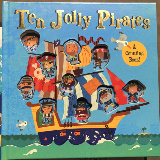 Marissa's Books & Gifts, LLC 9781946209054 Ten Jolly Pirates