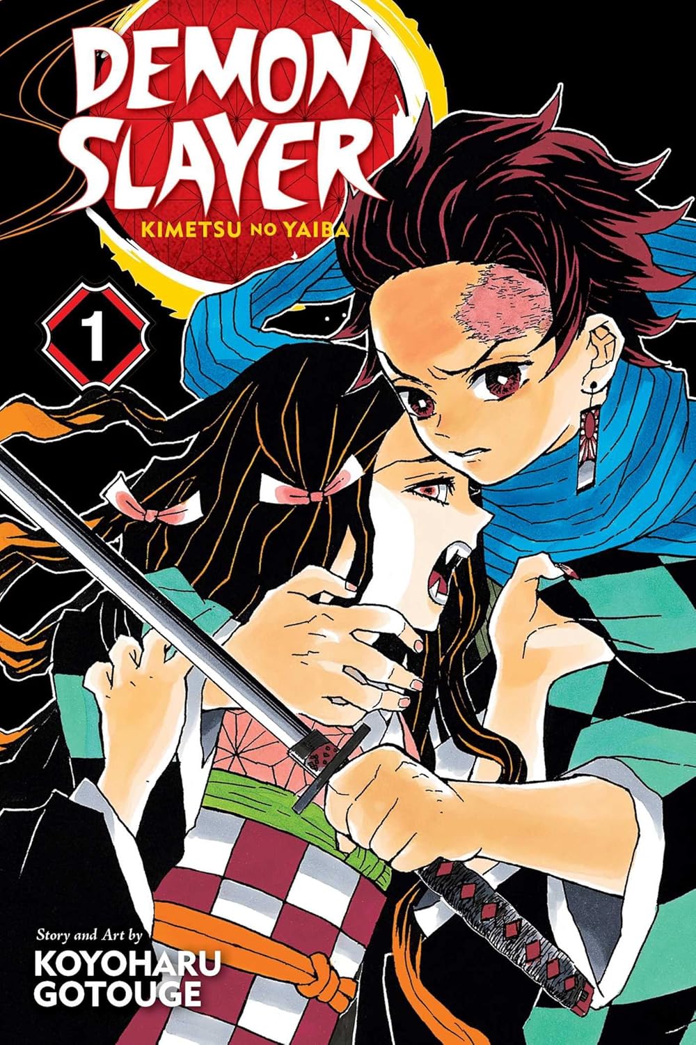 Marissa's Books & Gifts 9781974700523 Paperback Demon Slayer: Kimetsu no Yaiba, Vol. 1